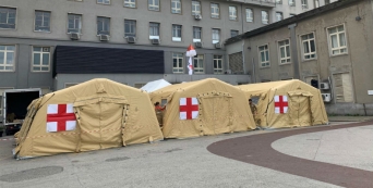 Unidade modular de isolamento da Cruz Vermelha Portuguesa já se encontra em funcionamento